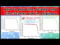 How to Plot line scatter and line-scatter plot - OriginLab Tutorial 07