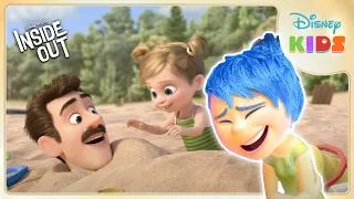 Joy and Sadness Reminisce on Riley s Memories Inside Out Disney Kids