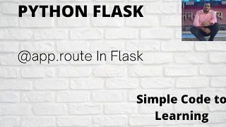 2 Python Flask Tutorial For Beginners II app route in flask