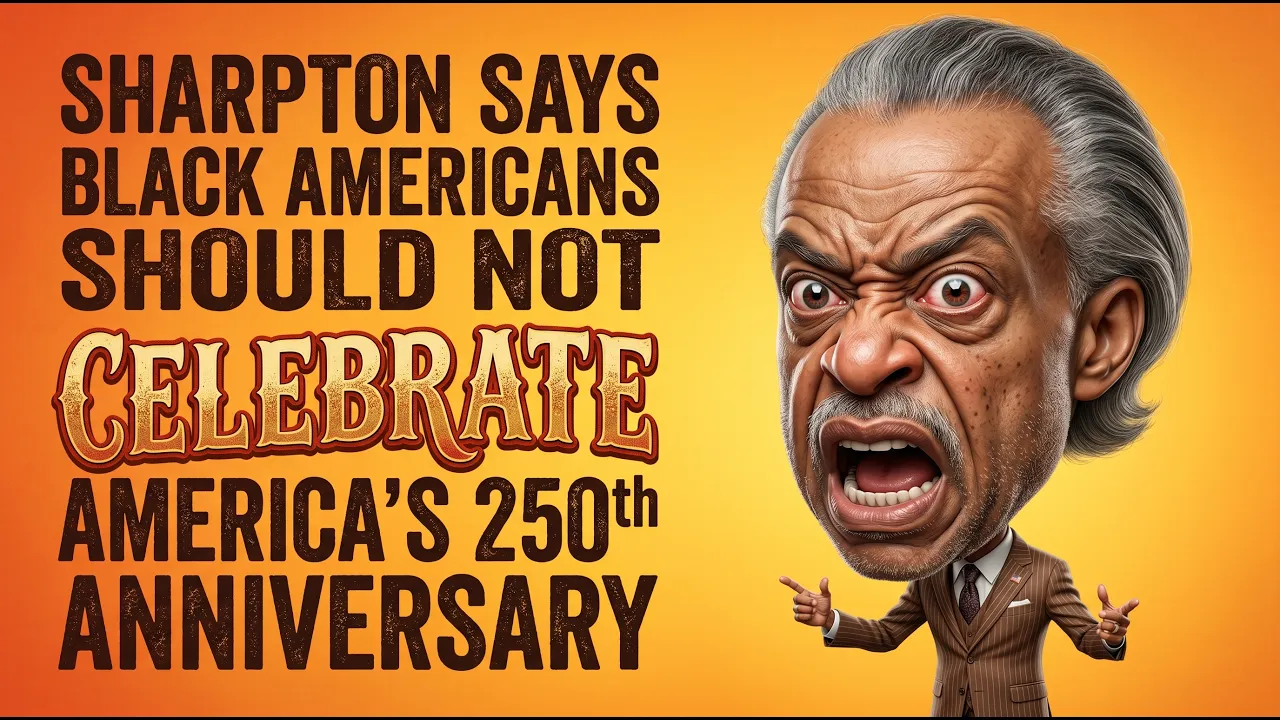 Al Sharpton Says Black Americans Should NOT Celebrate America’s 250th Anniversary..Is He Right?
