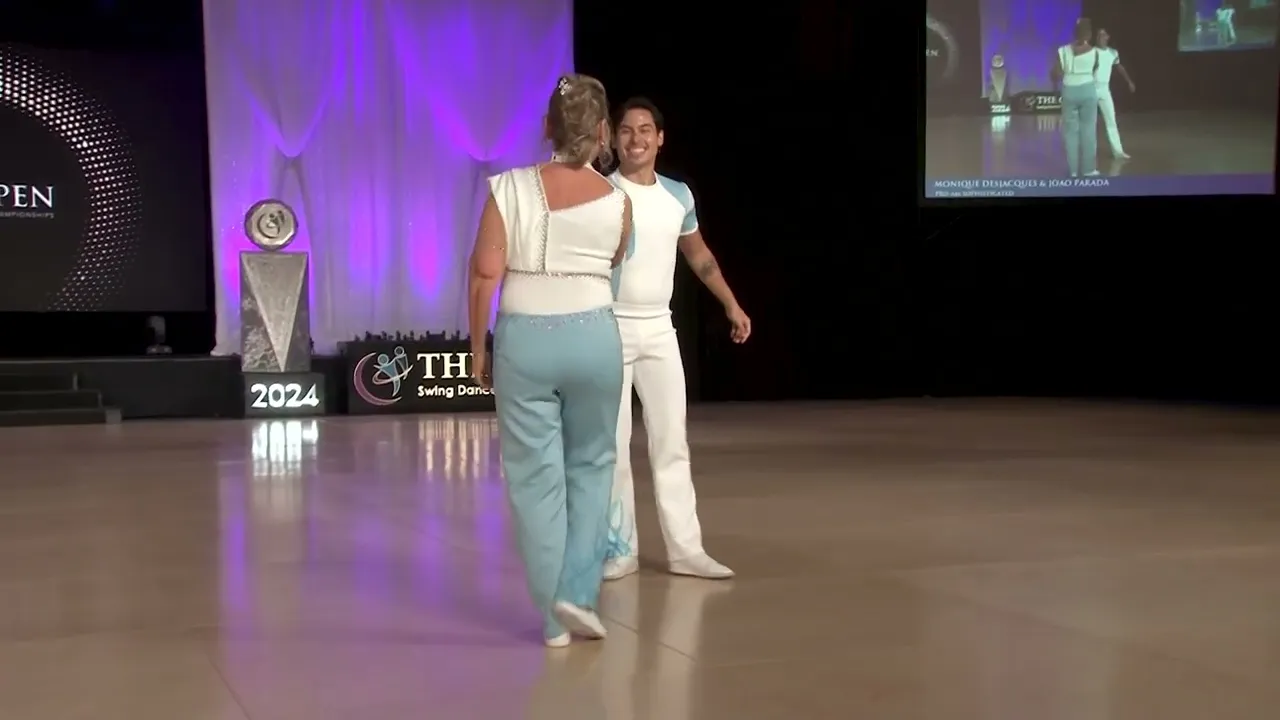 Joao Parada and Monique Desjaques - Pro-Am Sophisticated Follower Finalist - The Open 2024