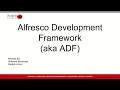 Alfresco Development Framework