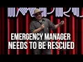 Russell Peters Emergency Manager Needs to be Rescued
