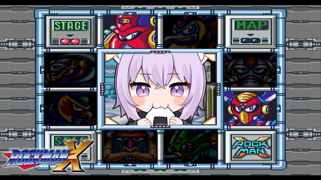 【🔵 ロックマンX 】完全初見でれっつご～～～～！#02【 猫又おかゆ/ホロライブ 】