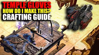 Temple Gloves How to craft BIS gloves Crafting Guide POE 3 27
