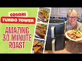 Download Lagu INSANE - COSORI Turbo Tower Air Fryer Roast Dinner In Just Over 30 Minutes