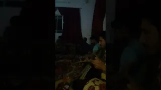 الشاعر عناد مروان مع عازف الربابة الفنان عمر أبو صخر 