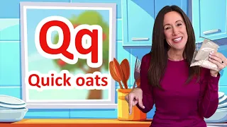 Alphabet Song Q is for Quick Oats Phonics Children Kids Learn to Read Preschool Letters Patty Shukla