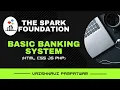 Basic Banking System The Sparks Foundation Web Development Internship GRIP TASK