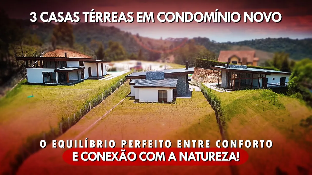 Video do Imóvel: Casa NOVA, com 03 suítes e uma vista deslumbrante. Próximo ao Capivari e ela será mobiliada e decorada