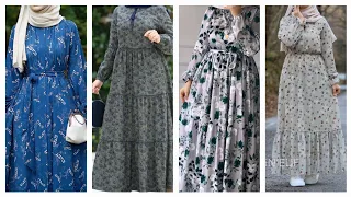 اجمل فساتين محجبات 2024 دريسات صيفي للمحجبات موضة صيف 2024 بالعنوان 