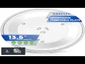 Microwave Plate Replacement 13 5 inch Fits 5304464116 Frigidaire Microwave Turntable Plate