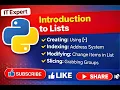 Learn Python Lists in One Lecture 10 Complete Beginner Guide with Real Life Examples