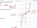 Dilations Notes final problem - here s the graph what is the function
