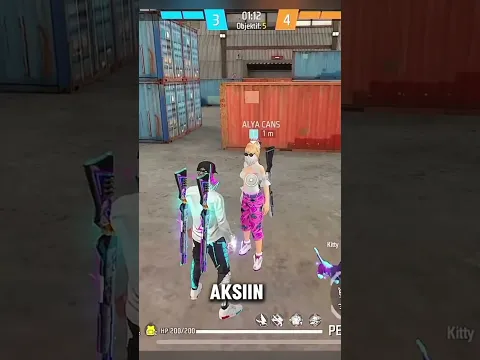 pas main londwolf sama cewe random kaget😱 lawannya 2 pacar bg sidz, auto mode kasih paham #freefire