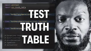 Pumping Python for Beginners Truth Table tests only