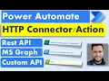 Power Automate HTTP action beginner tutorial