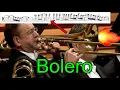 Download Lagu Trombone Excerpt: Bolero feat. Ian Bousfield - Sheet Music