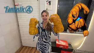 MARVEL ke STUDIO Me THING KE HANDS 💪| Simran Dhanwani | Fantastic Four | Jadoo Vlogs