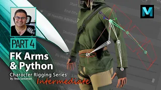 Intermediate Rigging 04 FK Arms using Python