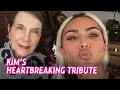 Kim Kardashian Breaks Silence on Grandmother Mary Jo MJ Shannon s Death
