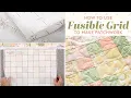 How to Use Fusible Grid to Make Patchwork Shabby Fabrics