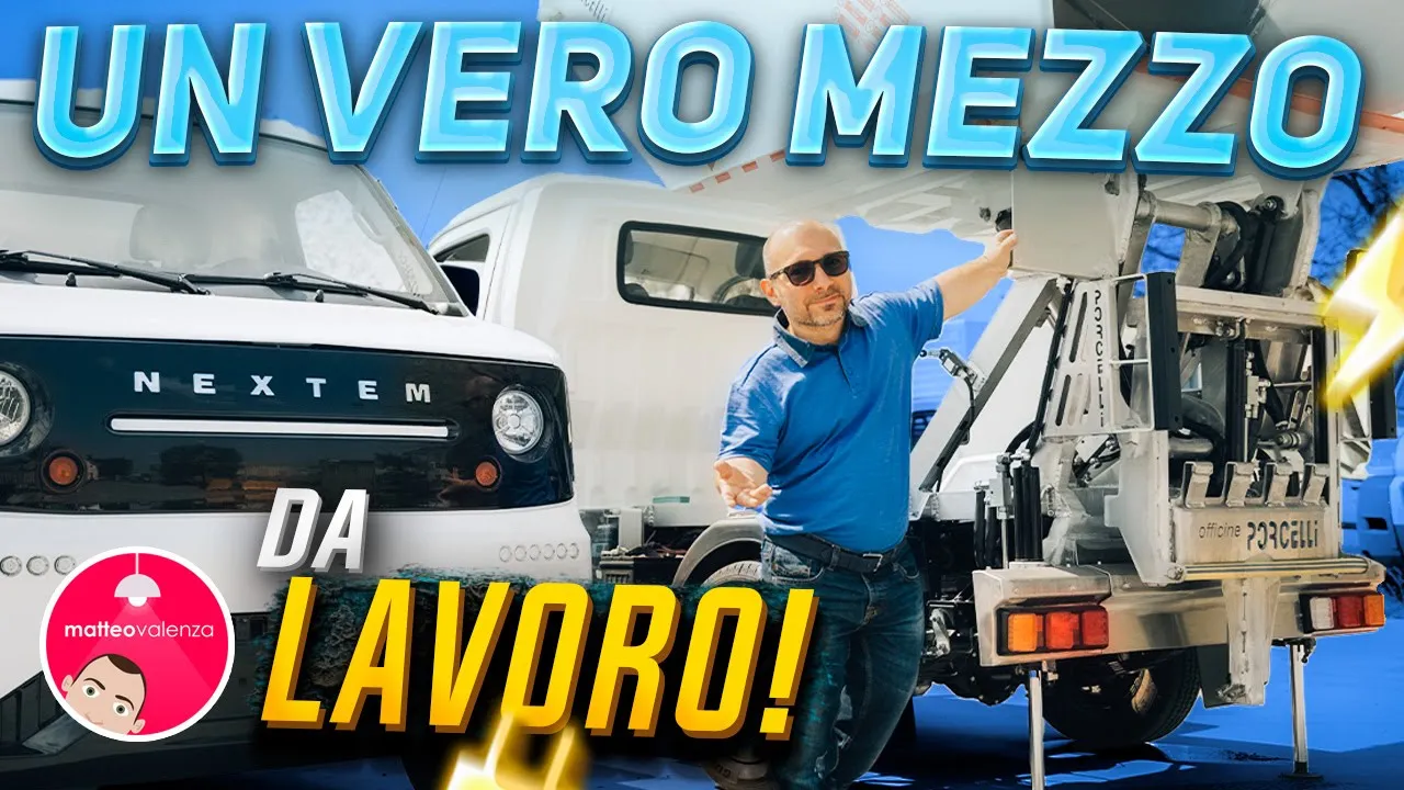Nextem Orca E30, il veicolo elettrico pensato per il lavoro urbano