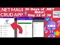 STEP 15 CRUD Employees APP in NET MAUI Flyout Header VM SQLITE EDITING RECORDS Part 12