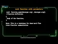 CL118 Parameters and return type of a function