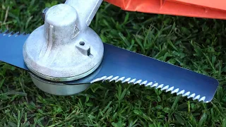 SERRATED Blade for TRIMMER REVIEW AND TEST