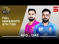 Download Lagu Full Highlights | Afghanistan vs UAE | T20I Tri Nation Series 2025 | Match 6 | ECB | M3Q1K