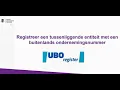 Download Lagu UBO-Register : een tussenliggende entiteit met een buitenlands ondernemingsnummer registreren
