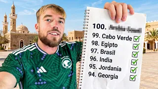 Fui a mi 100º País!