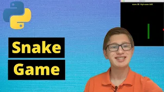 Python Tutorial 36 Snake Game Using Turtle