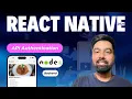 React Native Tutorial Hindi 75 - Create Recipe Backend API Authentication with Middleware