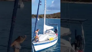 ⛵️SINK OR FLOAT🤷‍♀️$50 Boat Project to SAVE YOUR LIFE #boatlife #diy #sailing #project