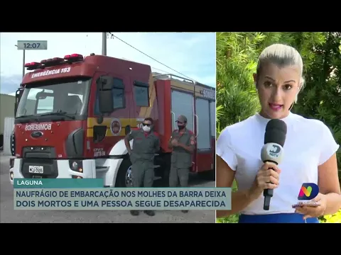 Naufrágio de embarcação nos molhes da Barra deixa dois mortos e uma pessoa segue desaparecida