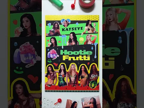 Scrapbooking | KATSEYE Hootie Frutti 캣츠아이 다꾸 Journaling
