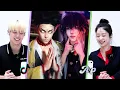 Korean artists react to Demon Slayer makeup cosplay challenge | Asopo