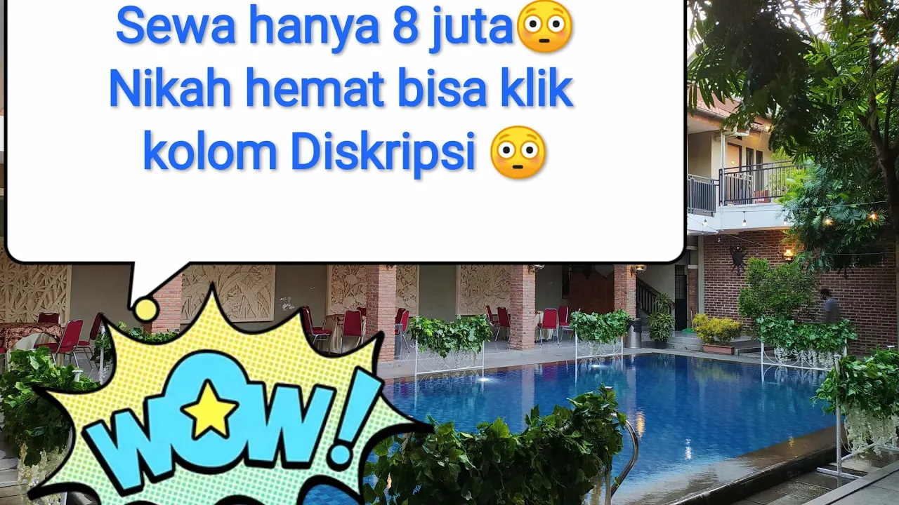 
          
          
          
            
            Review Gedung Sasono mulyo Depok sewa 8 juta mau nikah hemat ceks diskripsi #yukmenikah #nikah hemat
          
        . 