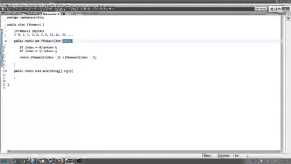 JAVA Recursive Problems - Fibonacci