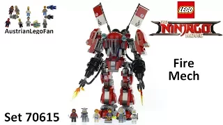 Lego Ninjago Movie 70615 Fire Mech - Lego Speed Build Review