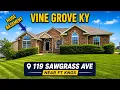 Vine Grove KY Home with a Huge Basement NEW Price 119 Sawgrass Ave Tour