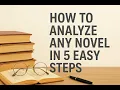 How to Analyze Any Novel in 5 Easy Steps A Complete Literary Analysis Guide