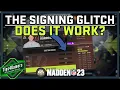 Practice Squad Signing Glitch Does It Still Work in Madden 23 Franchise Mode