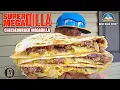 SUPER MEGA Dilla Mega Cheeseburger Megadilla Review Ghost Kitchen theendorsement