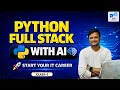 Python Full Stack With AI - Class 1
