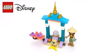 Raya The Last Dragon 30558 Speed Build - LEGO Disney #shorts