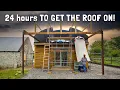 Download Lagu Building a CURVED ROOF over our DIY Timber CABIN - CAN WE DO IT IN TIME?