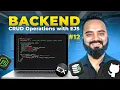 CRUD Operations with EJS Server-Side Rendering MongoDB Backend Development Part 12